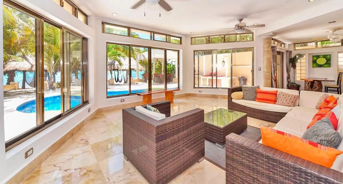 Villa Luxury Mar Caribe Tulum Mexico