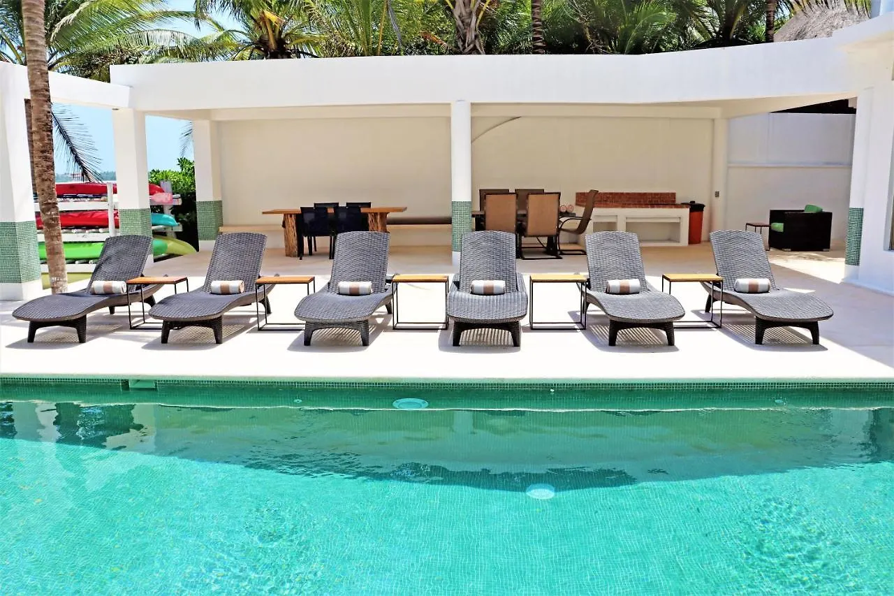 Villa Luxury Mar Caribe Tulum Mexico